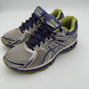 ASICS GEL-PURSUE T498N Lightning Purple‎ Lime Women's Size 7 Running Walking